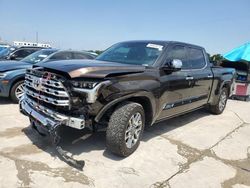 Salvage cars for sale at Grand Prairie, TX auction: 2022 Toyota Tundra Crewmax Platinum