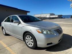 Salvage cars for sale from Copart Oklahoma City, OK: 2007 Toyota Camry Hybrid