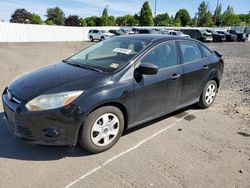 Ford salvage cars for sale: 2012 Ford Focus S