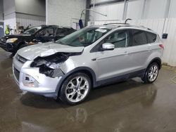 Salvage cars for sale at Ham Lake, MN auction: 2013 Ford Escape Titanium
