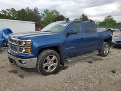 Salvage cars for sale from Copart Madisonville, TN: 2015 Chevrolet Silverado K1500 LT