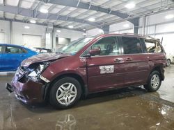 Salvage cars for sale from Copart Ham Lake, MN: 2007 Honda Odyssey EXL