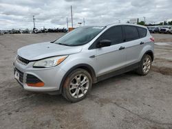 Salvage cars for sale at Oklahoma City, OK auction: 2013 Ford Escape S