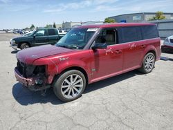 Salvage cars for sale at Bakersfield, CA auction: 2013 Ford Flex SEL