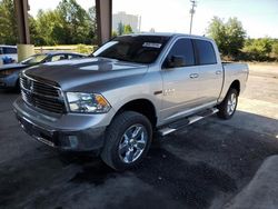 Dodge ram 1500 slt salvage cars for sale: 2018 Dodge RAM 1500 SLT