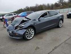 Salvage cars for sale from Copart Brookhaven, NY: 2019 Tesla Model 3