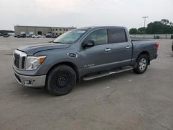 Salvage cars for sale at Wilmer, TX auction: 2017 Nissan Titan SV