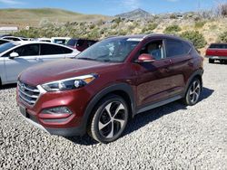 Salvage cars for sale at Reno, NV auction: 2017 Hyundai Tucson Limited