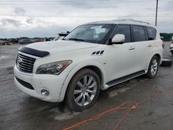 Salvage cars for sale from Copart Lebanon, TN: 2014 Infiniti QX80