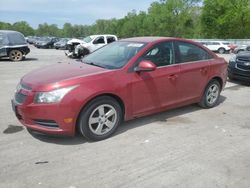 Salvage cars for sale at Ellwood City, PA auction: 2012 Chevrolet Cruze LT