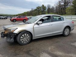 Salvage cars for sale from Copart Brookhaven, NY: 2012 Honda Accord LX