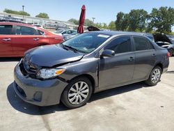 Salvage cars for sale at Sacramento, CA auction: 2013 Toyota Corolla Base