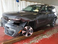 Salvage cars for sale at Angola, NY auction: 2023 Jeep Grand Cherokee Limited 4XE