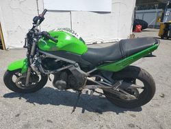 Salvage cars for sale from Copart Van Nuys, CA: 2009 Kawasaki EX650 C