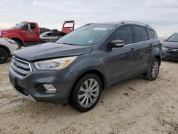 Ford salvage cars for sale: 2017 Ford Escape Titanium