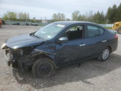 Salvage cars for sale from Copart Leroy, NY: 2017 Nissan Versa S