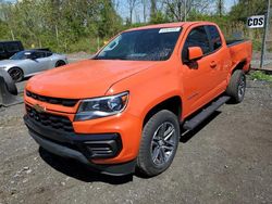 Salvage cars for sale at Marlboro, NY auction: 2021 Chevrolet Colorado