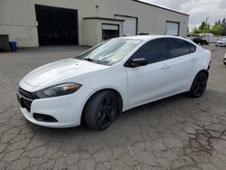 Salvage cars for sale at Woodburn, OR auction: 2015 Dodge Dart SXT