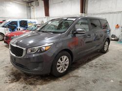 Salvage cars for sale from Copart Milwaukee, WI: 2016 KIA Sedona LX