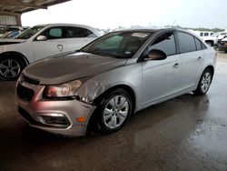 Salvage cars for sale at Houston, TX auction: 2015 Chevrolet Cruze LS