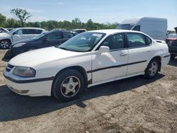 Salvage cars for sale at Des Moines, IA auction: 2002 Chevrolet Impala LS