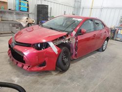 Salvage cars for sale at Milwaukee, WI auction: 2017 Toyota Corolla L
