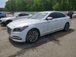 Salvage cars for sale from Copart Glassboro, NJ: 2017 Genesis G80 Base