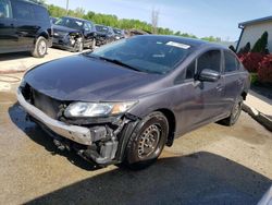 Salvage cars for sale from Copart Louisville, KY: 2015 Honda Civic LX