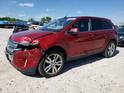 Salvage cars for sale at West Warren, MA auction: 2013 Ford Edge Limited