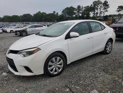 Salvage cars for sale at Byron, GA auction: 2014 Toyota Corolla L