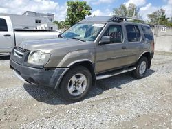 Salvage cars for sale from Copart Opa Locka, FL: 2003 Nissan Xterra XE