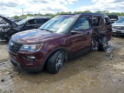 Ford Explorer Sport salvage cars for sale: 2019 Ford Explorer Sport