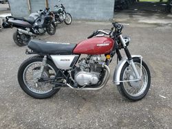 Salvage Motorcycles for sale at auction: 1977 Kawasaki KZ400