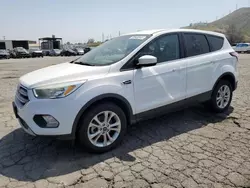 Salvage cars for sale from Copart Colton, CA: 2017 Ford Escape SE