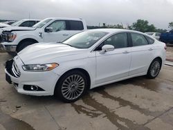 Ford salvage cars for sale: 2015 Ford Fusion Titanium