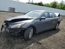 Salvage cars for sale at Windsor, NJ auction: 2012 Honda Accord LX