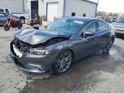 Salvage cars for sale at Orlando, FL auction: 2016 Mazda 6 Grand Touring