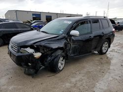 Salvage cars for sale at Haslet, TX auction: 2010 Toyota Highlander