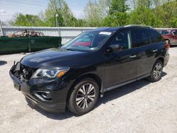 Salvage cars for sale at Hurricane, WV auction: 2017 Nissan Pathfinder S
