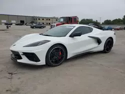 Salvage cars for sale at Wilmer, TX auction: 2022 Chevrolet Corvette Stingray 2LT