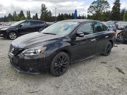 Salvage cars for sale from Copart Graham, WA: 2018 Nissan Sentra S