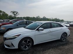 Vehiculos salvage en venta de Copart Des Moines, IA: 2021 Hyundai Elantra Limited