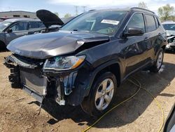 Salvage cars for sale from Copart Elgin, IL: 2019 Jeep Compass Latitude