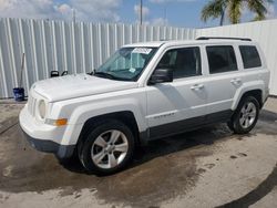 Salvage cars for sale at Riverview, FL auction: 2014 Jeep Patriot Latitude