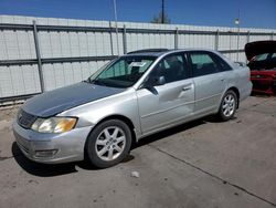 Salvage cars for sale from Copart Littleton, CO: 2002 Toyota Avalon XL