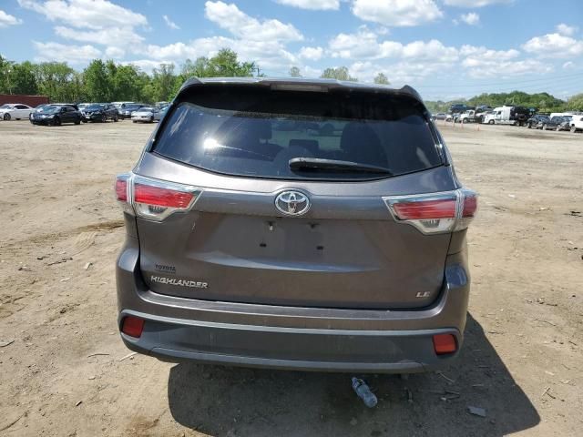 2015 Toyota Highlander LE