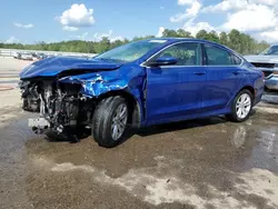 Salvage cars for sale at Harleyville, SC auction: 2015 Chrysler 200 Limited