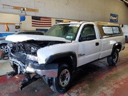 Salvage cars for sale from Copart Angola, NY: 2007 Chevrolet Silverado K2500 Heavy Duty