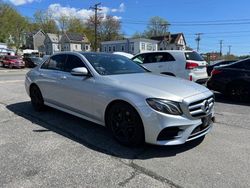 Salvage cars for sale at North Billerica, MA auction: 2017 Mercedes-Benz E 300 4matic