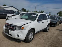 Vehiculos salvage en venta de Copart Pekin, IL: 2012 Ford Escape XLS